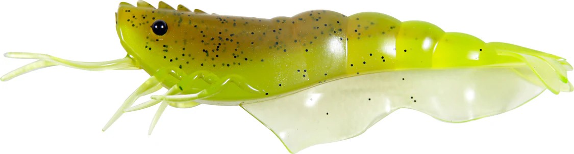 Fishcraft Dr Prawn 3in Unrigged Soft Plastic Lure [cl:oily Prawn]