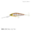 Samaki Redic Ds60lc Jerkbait Lure [cl:pearl Perch]