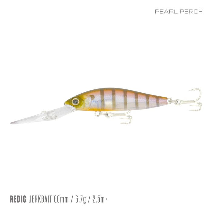 Samaki Redic Ds60lc Jerkbait Lure [cl:pearl Perch]