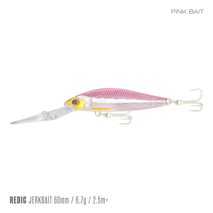 Samaki Redic Ds60lc Jerkbait Lure [cl:pinkbait]
