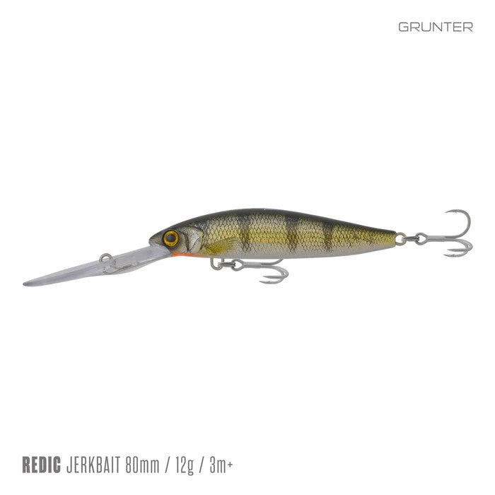 Samaki Redic Ds80 Jerkbait Lure [cl:grunter]