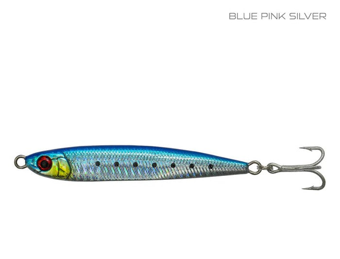 Samaki Flash Spinner 70g Lure [cl:blue Pink Silver]