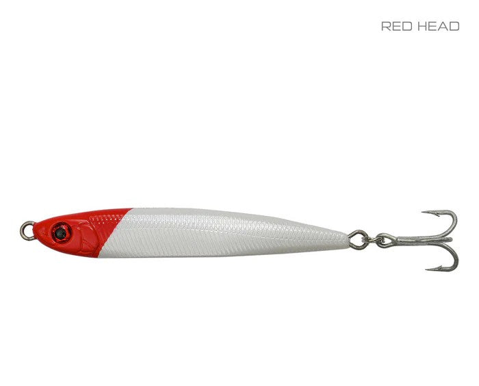 Samaki Flash Spinner 70g Lure [cl:red Head]