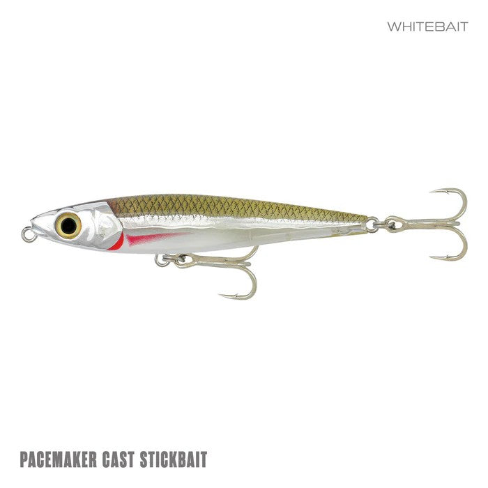 Samaki Pacemaker Cast Stickbait 105mm Lure [cl:whitebait]