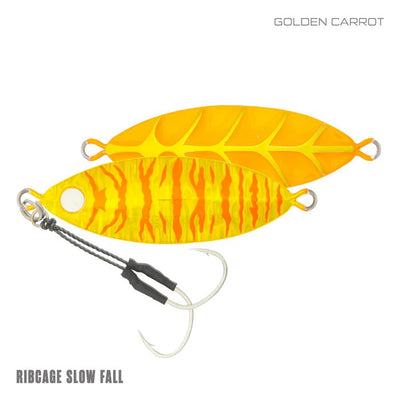 Samaki Ribcage Slow Fall 80g Jig [cl:golden Carrot]