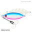 Samaki Ribcage Slow Fall 80g Jig [cl:blue Pink Silver]
