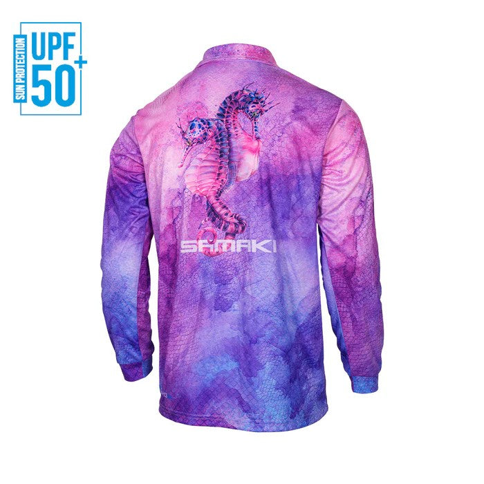 Samaki Seahorse V2 Long Sleeve Kids Shirt [sz:2]