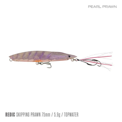 Samaki Redic Skipping Prawn 75 Lure [cl:pearl Prawn]