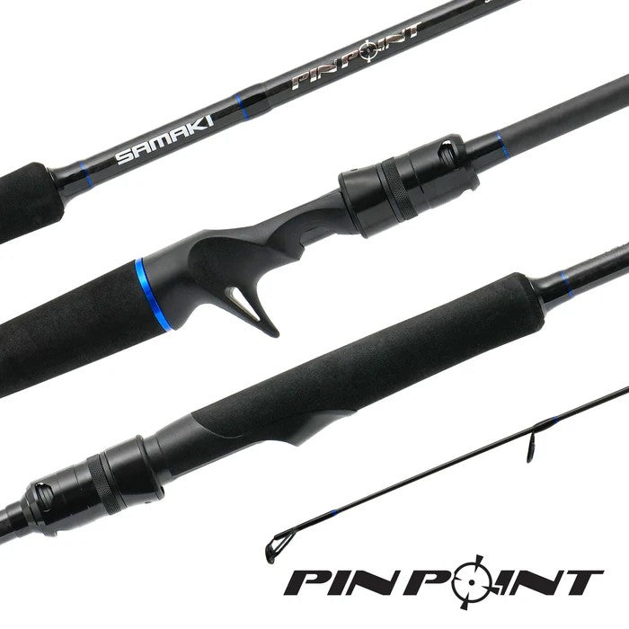 Samaki Pin Point Baitcast Rod [mdl:spp-662bl]