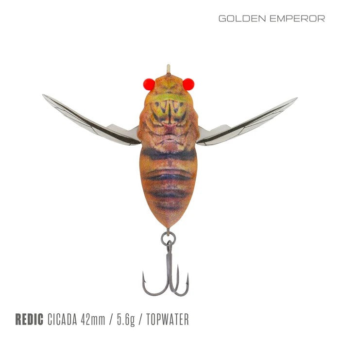 Samaki Redic Cicada 42 Lure [cl:golden Emperor]