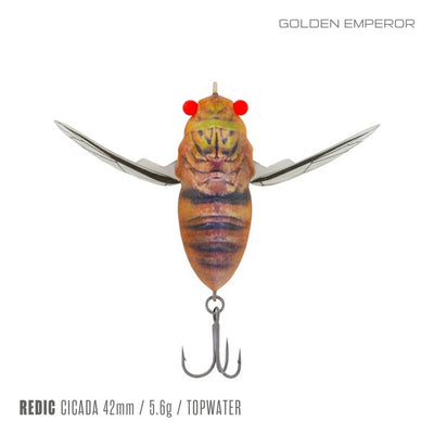 Samaki Redic Cicada 42 Lure [cl:golden Emperor]