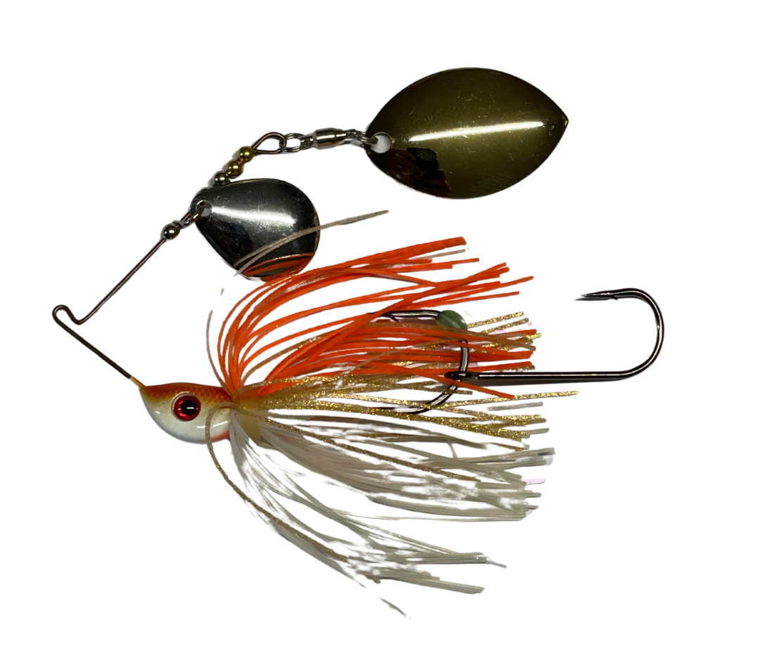Bassman Shorty Compact Mag Willow 3/8oz Spinnerbait [cl:ks]