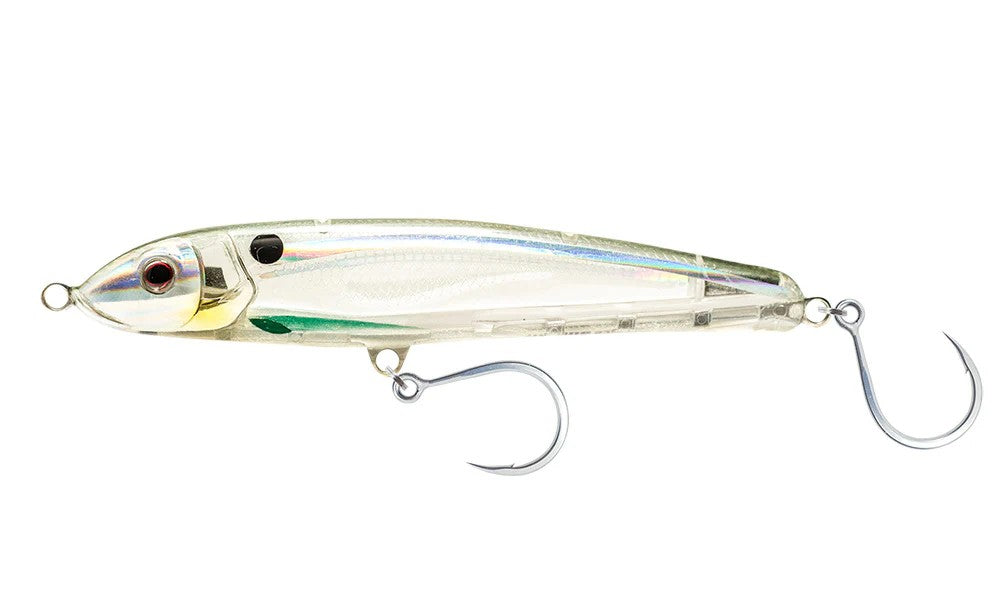Nomad Riptide 155 Slow Sink Lure [cl:holo Ghost Shad]