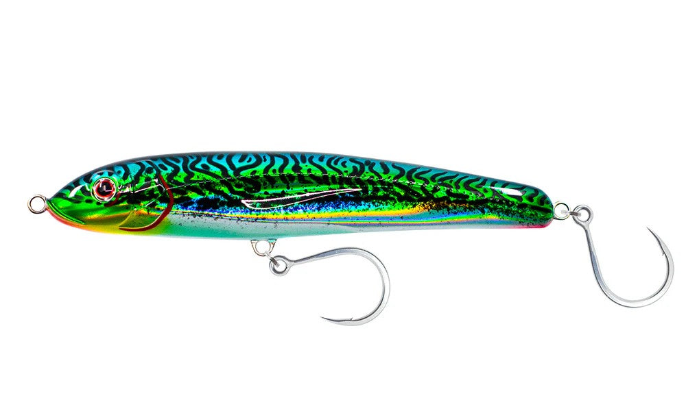 Nomad Riptide 155 Slow Sink Lure [cl:silver Green Mackerel]