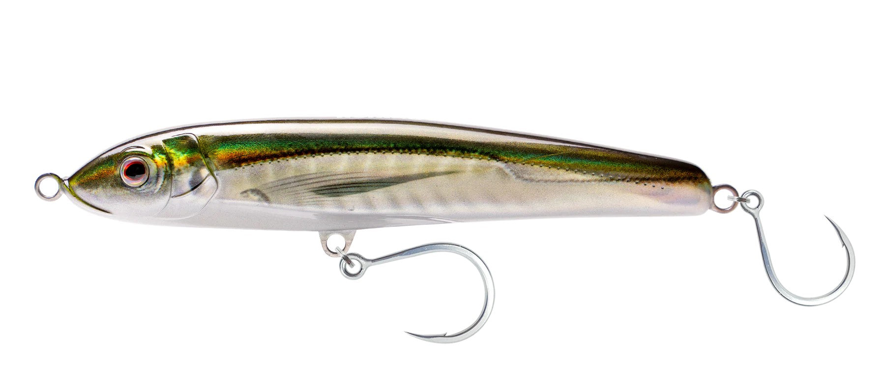 Nomad Riptide 155 Slow Sink Lure [cl:olive Back Shad]