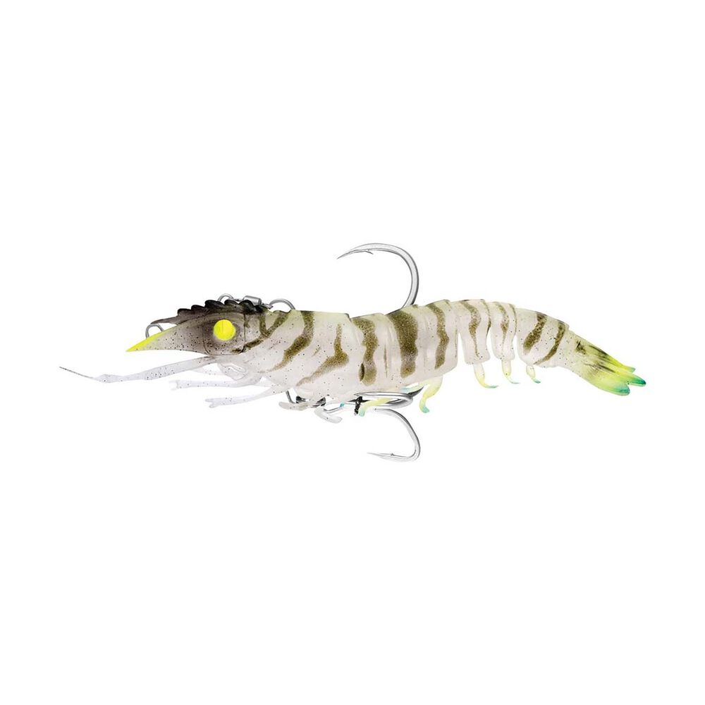 Nomad Live Ops Sumo Shrimp 6.5 Inch Pre-rigged Premium Soft Plastic [cl:hyper Tiger]