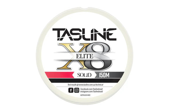 Tasline X8 Braid Elite White Braid [sz:50lb - 150m]