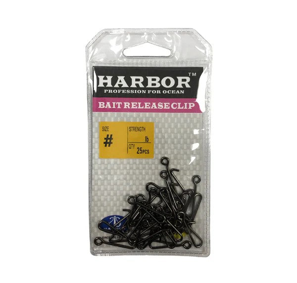 Harbor Bait Release Clip 25pk [sz:small]