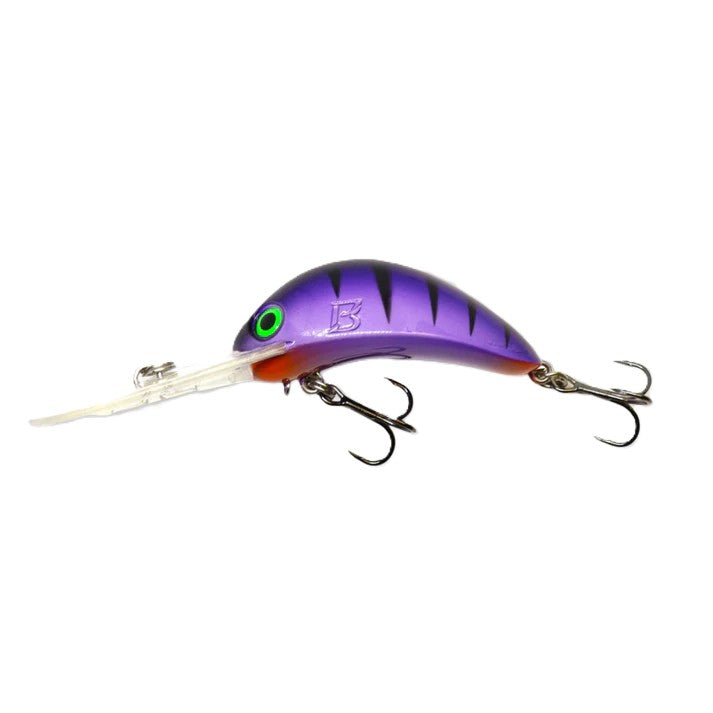 Barambah B60 Diver Lure [cl:purple And Black]