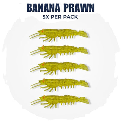 Barambah Stinger Shrimp 55 Unrigged Lure [cl:banana Prawn]
