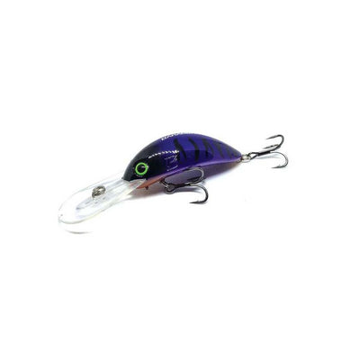 Barambah B80 Deep Diver 80mm Lure [cl:purple & Black]