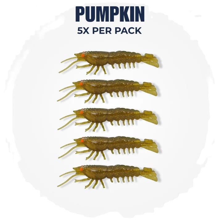 Barambah Stinger Shrimp 55 Unrigged Lure [cl:pumpkin]