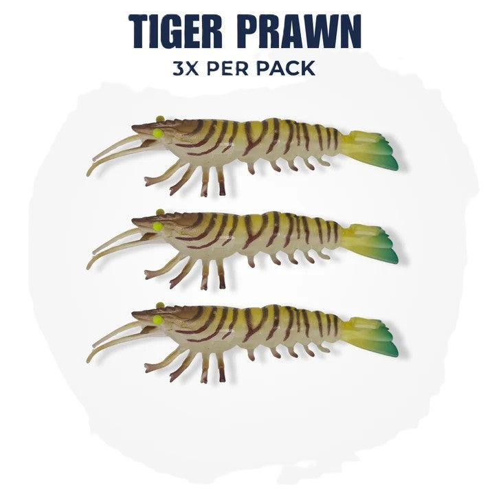 Barambah Stinger Shrimp 90 Unrigged Lure [cl:tiger Prawn]