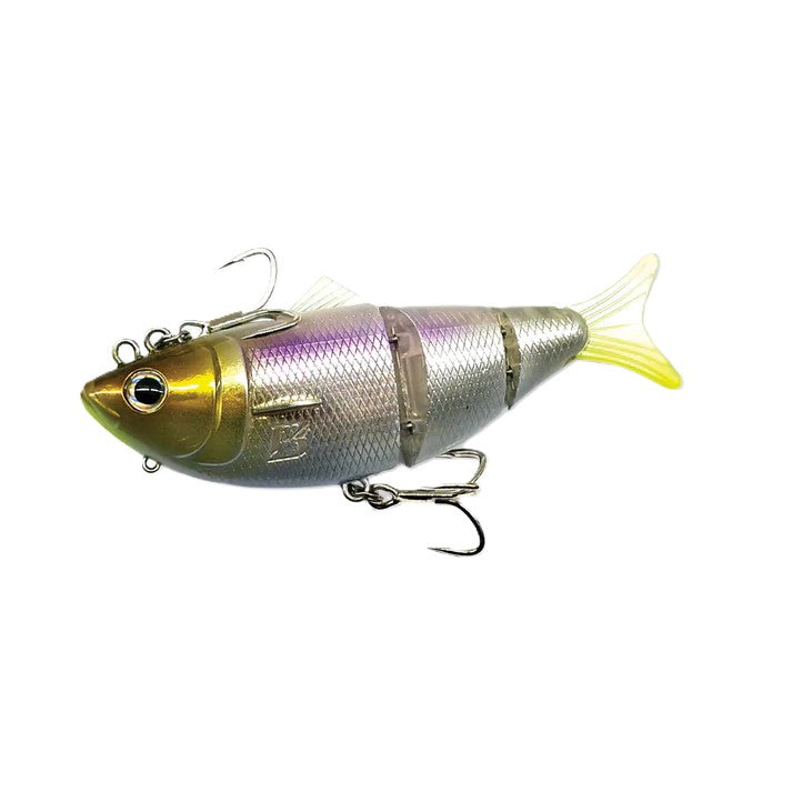 Barambah Bony Shad X Swimbait 128mm Lure [cl:white Lightning]