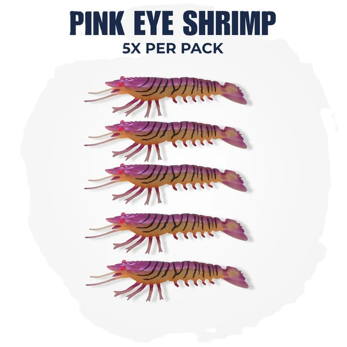 Barambah Stinger Shrimp 55 Unrigged Lure [cl:pink Eye Shrimp]