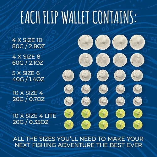Klik Sinkers Lumo Wallet [typ:ball Lumo Sz:asstd Sizes Qty:33]