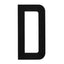 Boat Rego Letter 200mm (8 Inch) Black Pair
