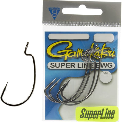 Gamakatsu Worm Ewg Superline Heavy Wire Hook 25pk