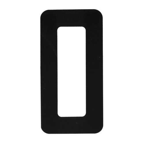 Boat Rego Letter 200mm (8 Inch) Black Pair